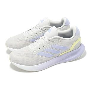 adidas Running Runfalcon 5 trainers in grey and lilac